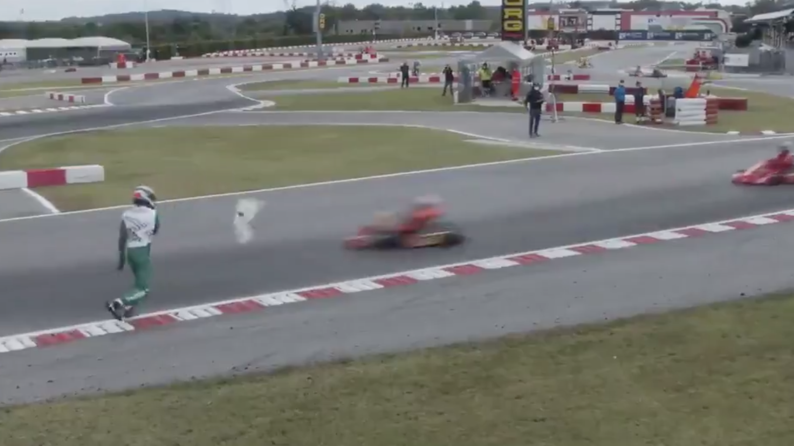 Karter Corberi vows to never race again after “disgraceful” fight